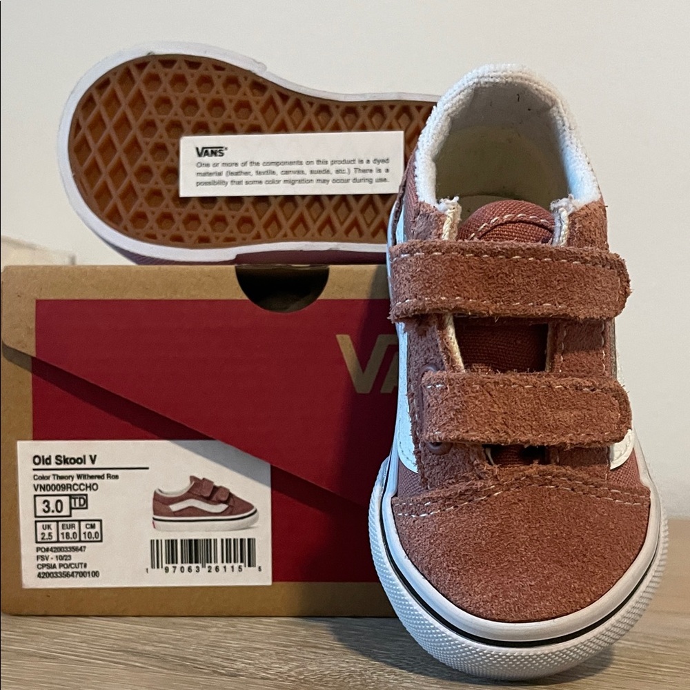 Vans Old Skool V Sneakers- Mauve color